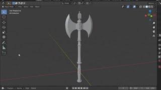 Two Headed Axe | Modelling Timelapse | CG Roebuck |