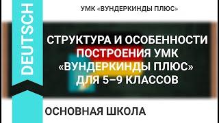 СТРУКТУРА И ОСОБЕННОСТИ ПОСТРОЕНИЯ УМК «ВУНДЕРКИНДЫ ПЛЮС» ДЛЯ 5–9 КЛАССОВ