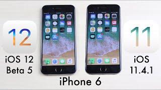 iOS 11.4.1 Vs iOS 12 BETA 5 On iPHONE 6! (Comparison) (Review)