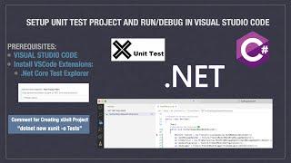 Run/Debug Test Explorer with X-Unit Test Project Setup in Visual Studio Code|.Net Core Test Explorer