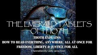 THE EMERALD TABLET FROM THOTH THE ATLANTIAN