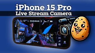 LIVE Production with the iPhone 15 Pro | ATEM Switcher, WebCam, ProPresenter 7, SSD Recording