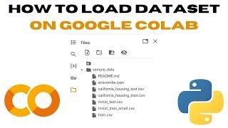 How to Load Dataset in Google Colab | How to import dataset from local machine to Google Colab 2.