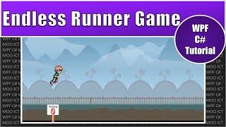 Endless Runner Game Programming Tutorial with C# and WPF in Visual Studio