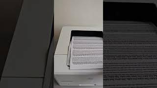 HP M402dn test duplex print