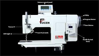 FC-20UZD-BY : Multi functional zigzag machine with 248 pre-programmed design