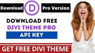 How to download and install latest Divi theme | FREE API Key With Proof in Urdu | Hindi 2021