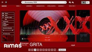 Amenazzy - Grita (Visualizer) | XXX