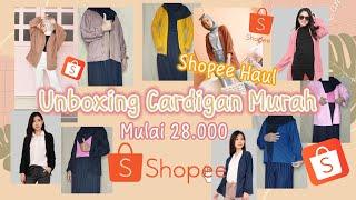 Shopee Haul Cardigan Murah Mulai dari Rp 28.000