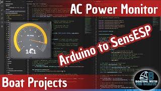 SensESP AC Power monitor - Converted from Arduino sketch