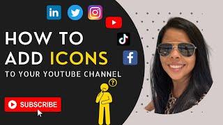 How to Add Social Media Links to Your YouTube Channel Banner! October 2021