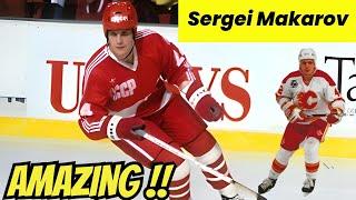 Sergei Makarov AMAZING NHL Hall of Fame Career Highlights!