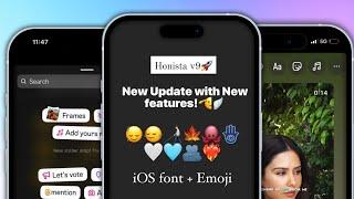 Honista V9 iOS Instagram Settings  | Share Reels Like iPhone & Remention Sound Fix | Layering Tool