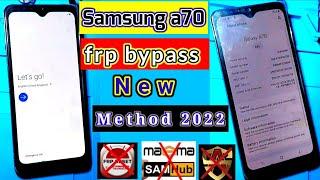 Samsung A70 (A705f) frp bypass New Method Samsung frp google account unlock 2022