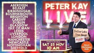 Peter Kay Live in Action in 2025 & 2026! - The Tour Continues