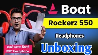 Unboxing Boats Rockerz 550 Headphones | Best Budget wireless Headphones all the time