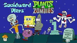 Squidward Plays Plants vs. Zombies Part 2: CRATERS!!!