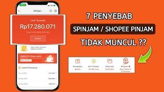 7 penyebab fitur shopee pinjam tidak muncul?? | tips mendapatkan fitur spinjam terbaru 2022