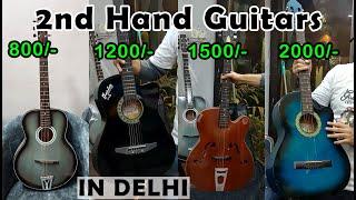 2nd hand guitar in Delhi. Buy second hand guitar in cheapest price. Sale purchase of 2nd hand guitar