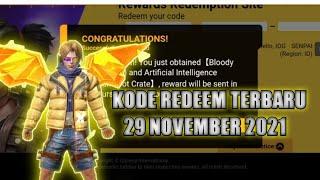 KLAIM HADIAH MILESTONE FFAC TERBARU  - KODE REDEEM TERBARU 29 NOVEMBER 2021 