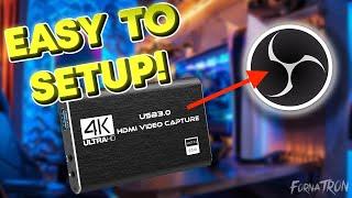 How To Setup A Capture Card In OBS Studio | EASY!