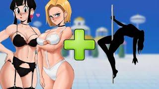 Dragonball Girls in mod POLE DANCE