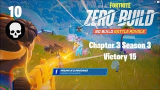 Victory 15 - Fortnite Zero Build - Chapter 3 Season 3 (8k)