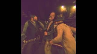 #rdr2 Drunk Bar Fight! #drunk #ps5 #gameplay #random #rockstargames #johnmarston #npc #funny #short