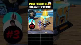 Most Powerful Character Skill Combination for CS Rank  Free Fire #shorts || FireEyes Gaming