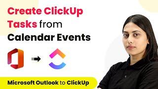 How to Create Tasks in ClickUp from New Calendar Events in Microsoft Outlook - Outlook to ClickUp