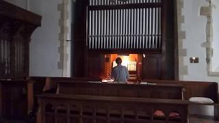 All Heaven Declares - pipe organ, All Saints Church, St Ewe