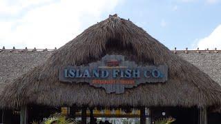 The Island Fish Company, Tiki Bar and Grill, Marathon, Florida Keys.