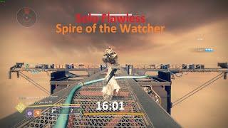 Solo Flawless Spire of the Watcher on Warlock in 16:01 (Destiny 2: The Final Shape)