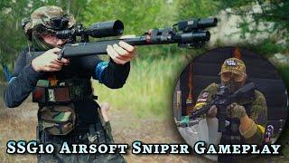 Sniping Player in the Face with Novritsch SSG10 Airsoft Sniper