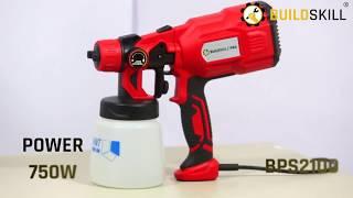 Buildskill PRO BPS2100 Paint Sprayer 750W - Official Video