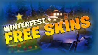 WINTERFEST IS FINALLY HERE!(FREE SKINS)