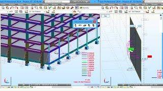 Autodesk Robot Tutorials 2016 - How To Apply Soil Pressure On Basement Wall