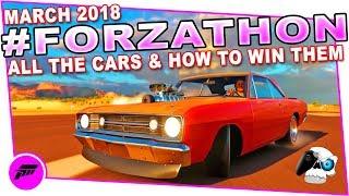 March 2018 #FORZATHON Cars & How To Win Them (FORZA HORIZON 3)