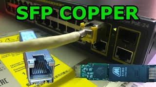 Что такое SFP Copper, где применяется, как работает, как устроен. ATOP AP-ST2 10/100/1000BASE-T SFP