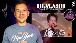 BEAUTIFUL!! Dimash & Muye Wu & Maksim Mrvica - Flight of the Bumblebee (Reaction)