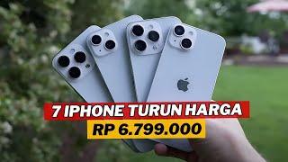 IPHONE 16 RILIS‼️ 7 IPHONE INI TURUN HARGA GILA-GILAAN SEPTEMBER 2024