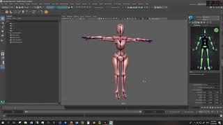 Mixamo animations to Custom character in Maya