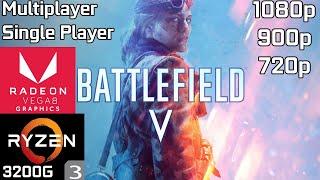 Battlefield V - Ryzen 3 3200G Vega 8 & 16GB RAM