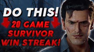 How to win EVERY GAME as SURVIVOR | Evil Dead The Game