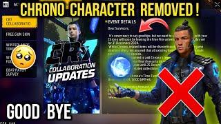 Chrono Character Removed - Free Fire Chrono Remove | Chrono Microchip