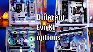 Lian Li Dynamic Evo XL options and build examples