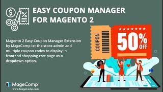 Easy Coupon Manager for Magento 2 (v.1.0.0)