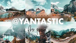 @YANTASTIC — Mobile Preset Lightroom | Tutorial | Download Free | Orange Teal Preset | Nature Preset