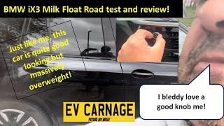 EV Carnage on the BMW iX3, being overweight and services