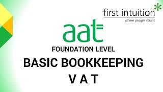 AAT Level 2: Basic Bookkeeping - VAT